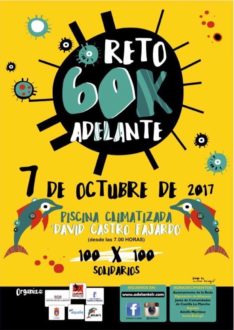 400 nadadores participarán este sábado en el ‘Reto 60K’ contra la ELA