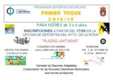 Abiertas las inscripciones para Primer Toque