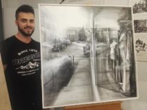 Richard García gana el V Concurso de Pintura Rápida «Fundación Antonio Carrilero»