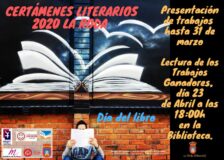 El Ayuntamiento de La Roda convoca los Certámenes Literarios 2020