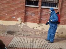El Plan Integral de Desinfección local intensifica sus actuaciones en edificios públicos