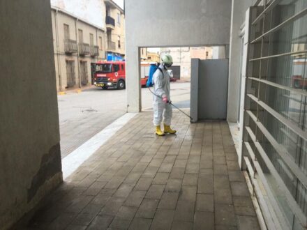 El SEPEI refuerza el Plan Integral de Desinfección del Ayuntamiento de La Roda