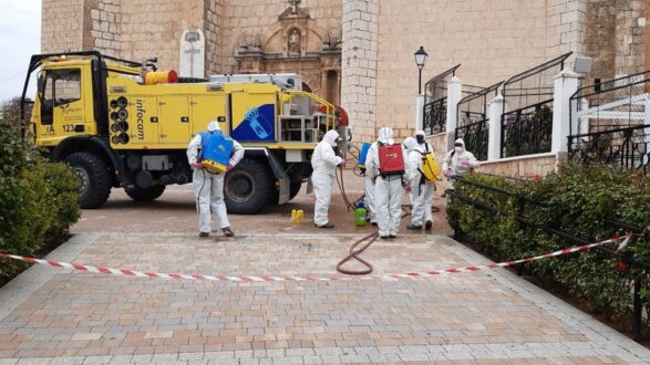 La Roda intensifica el Plan Integral de Desinfección en zonas industriales