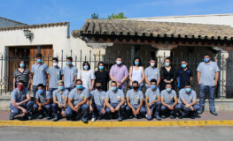 Juan Ramón Amores visita al alumnado de ‘Energía Plus La Roda’