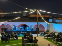 Cine de verano en el patio de la Posada del Sol