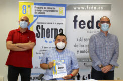 Juan Ramón Amores anima a los rodenses a participar en el programa Sherpa de FEDA