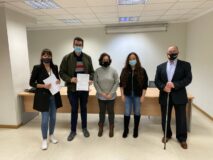 El Ayuntamiento y AMIAB renuevan su convenio de colaboración dirigido a personas con discapacidad