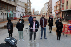 Las obras de la Calle Castelar no se paralizan