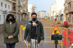 Avanzan a buen ritmo las obras de la Calle Castelar