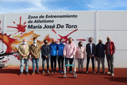 María José de Toro inaugura la instalación deportiva que lleva su nombre