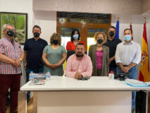 La Roda, primer Ayuntamiento en recibir a la nueva directiva de ASPRONA Plena Inclusión