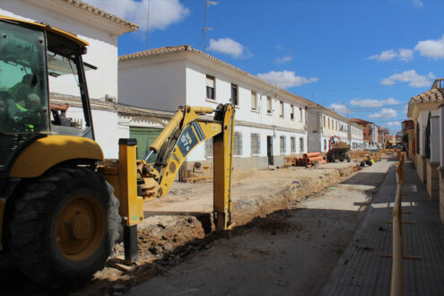 Las obras de la Calle Voluntariado cumplen con el código de accesibilidad que establece la Ley