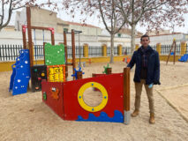 El Parque de la Goleta ya cuenta con nuevos juegos infantiles